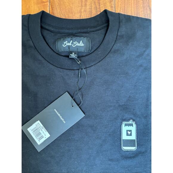 Four Peaks x Bad Birdie Collab Tee - Black Unisex Medium - NWT - Picture 3 of 3